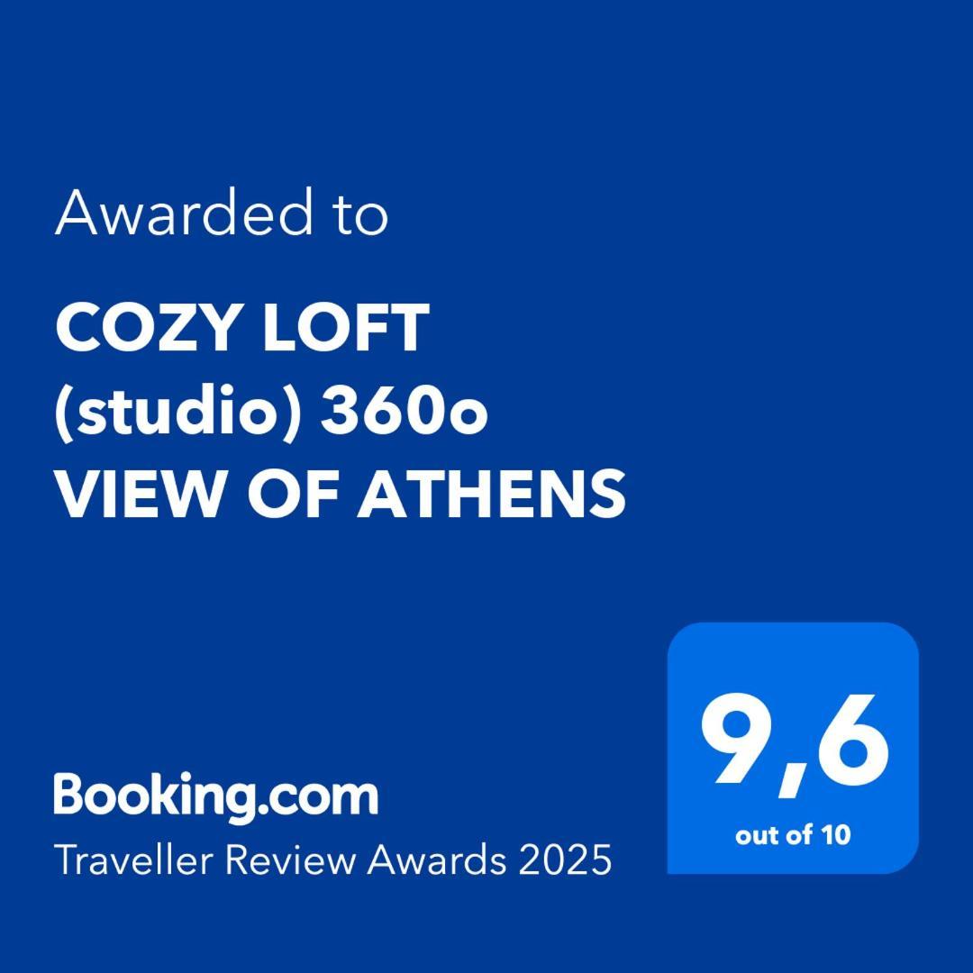 Cozy Loft 360O View Of Athens Apartment Bagian luar foto