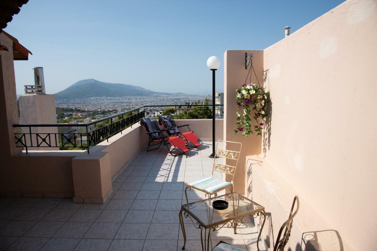 Cozy Loft 360O View Of Athens Apartment Bagian luar foto