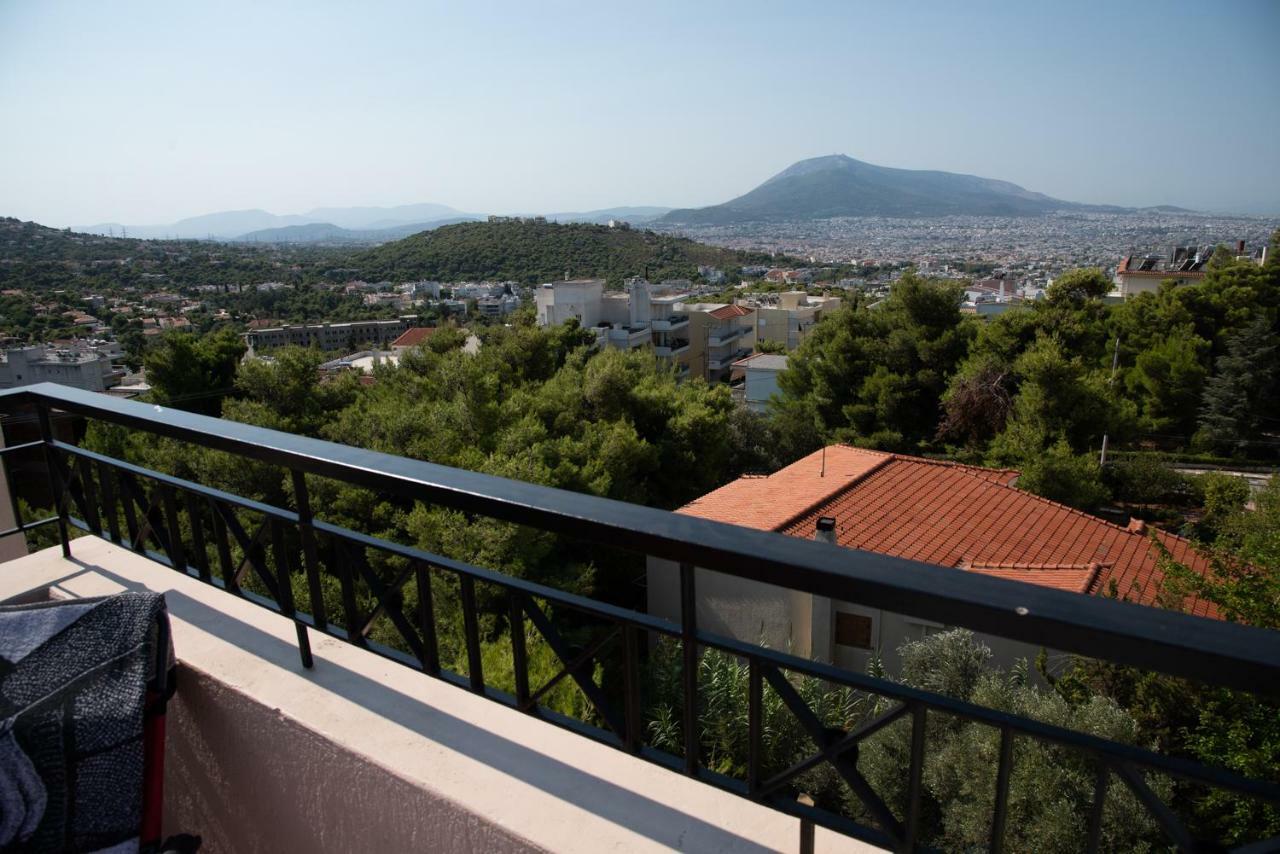 Cozy Loft 360O View Of Athens Apartment Bagian luar foto